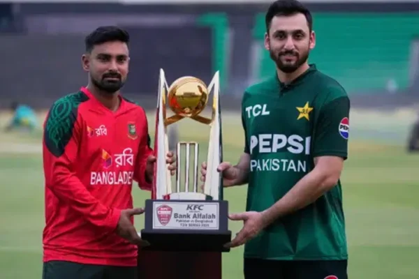 Trophy Ceremony Marks Start of Pakistan-Bangladesh White-Ball Series