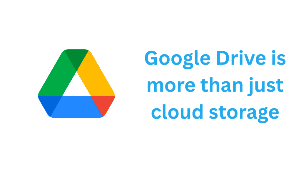 The official logo for the Google Drive app, a file storage and synchronization service.